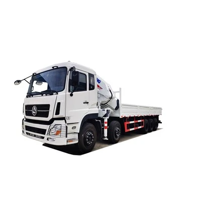 Cần cẩu gắn trên xe tải 10x4 với cần cẩu 20 tấn Knuckle